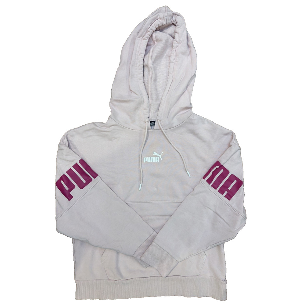 Puma Womens Pink Hoodie Small